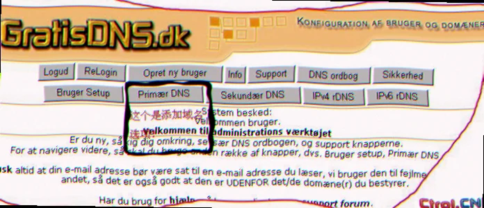 DKIM og gratis DNS tjenester