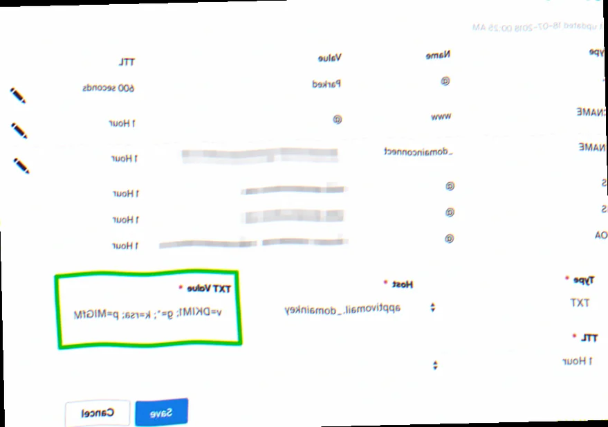 Sikker email med DKIM